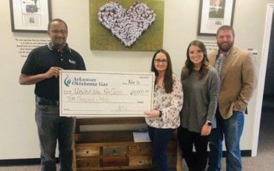 AOG Makes Donation to United Way