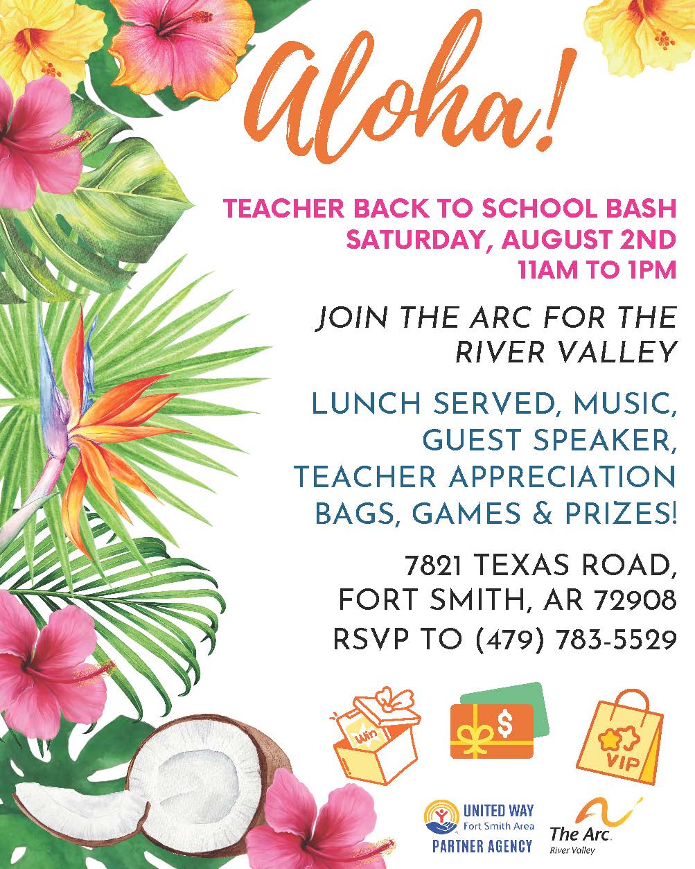 Teacher Back to School Bash - The Arc For The River Valley