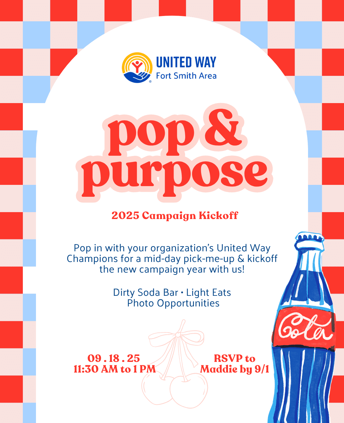 United Way 2025 Pop & Purpose Campaign Kick-Off