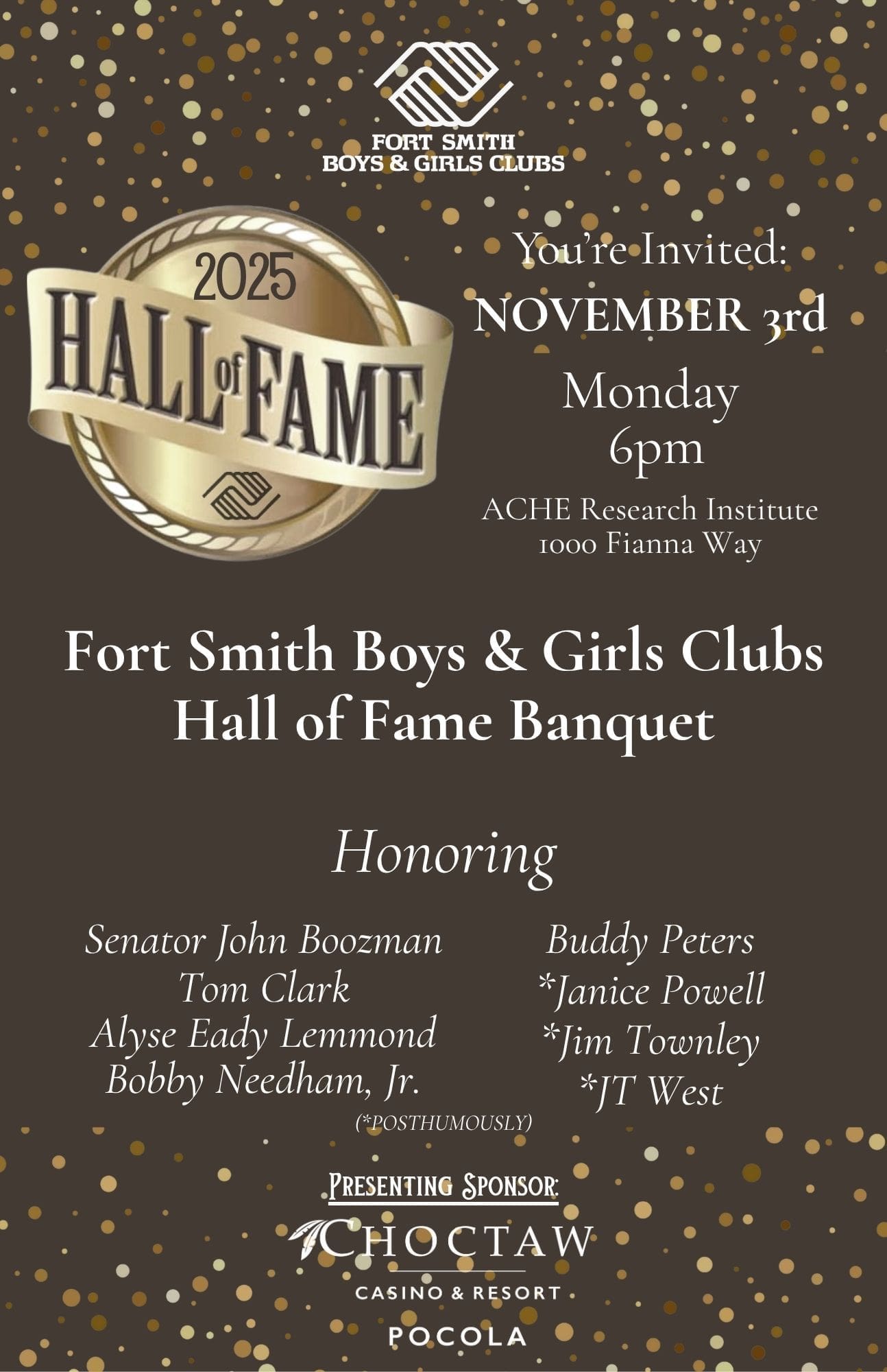2025 Hall of Fame Banquet