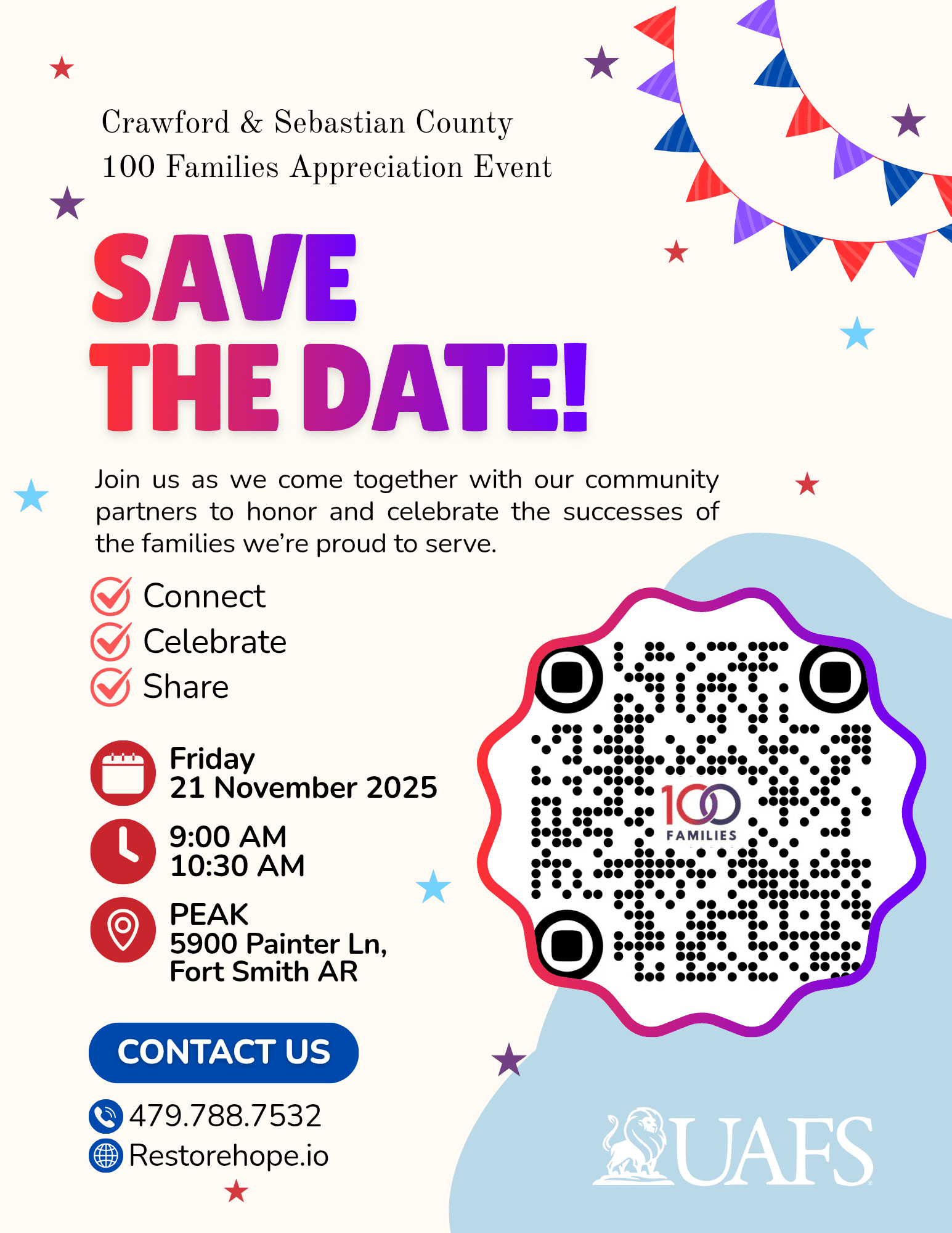 Crawford & Sebastian County 100 Families Appreciation Event