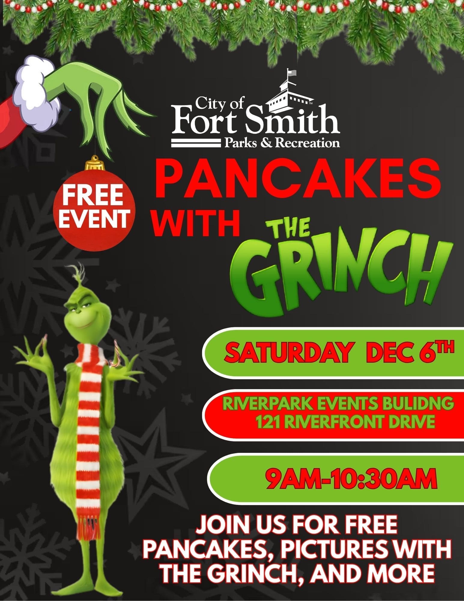 Pancakes With The Grinch