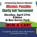 Community Rescue Mission’s Annual Charity Golf Tournament!