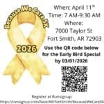 Because We Care 5K 2026