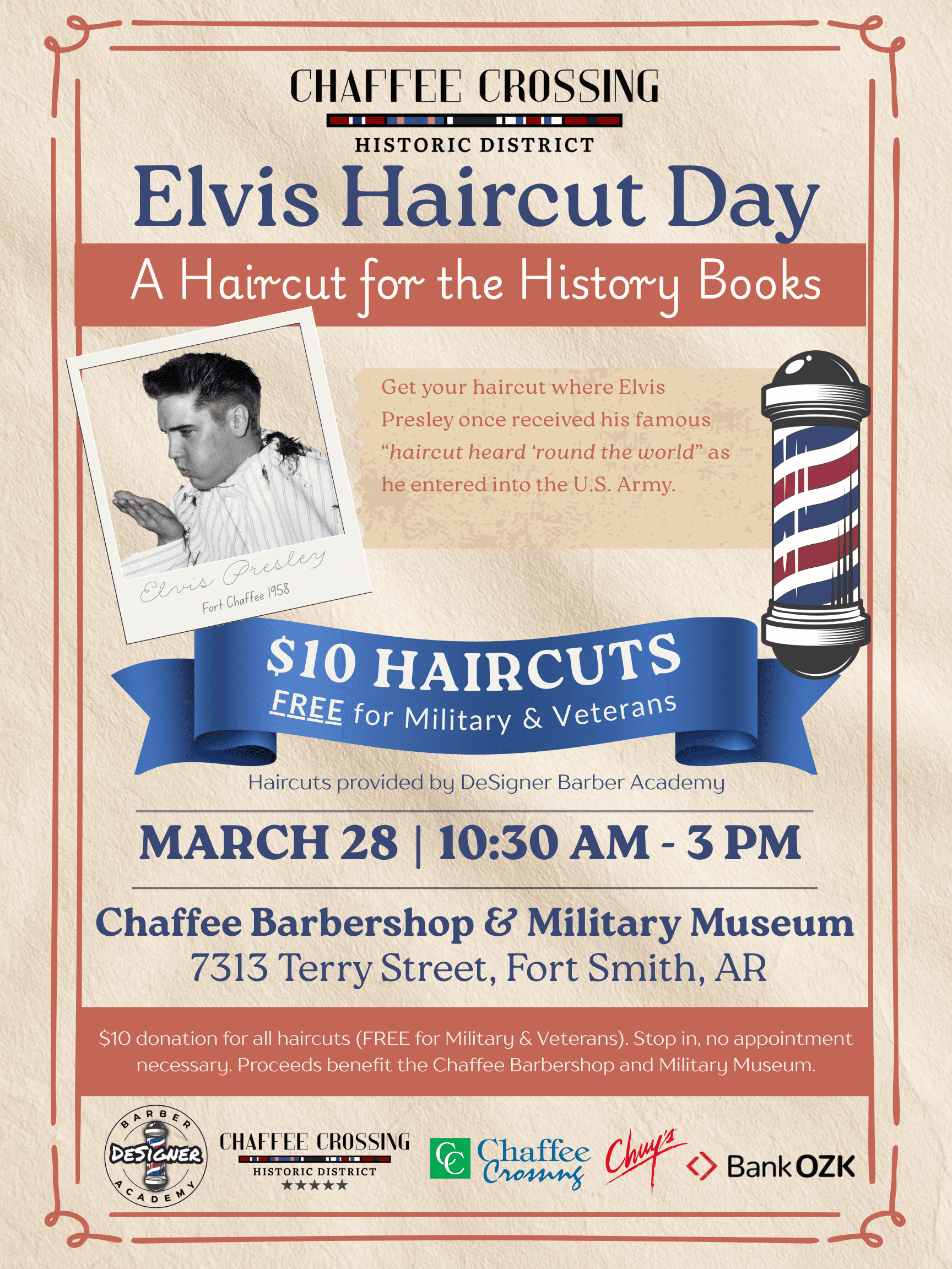 Elvis Haircut Day