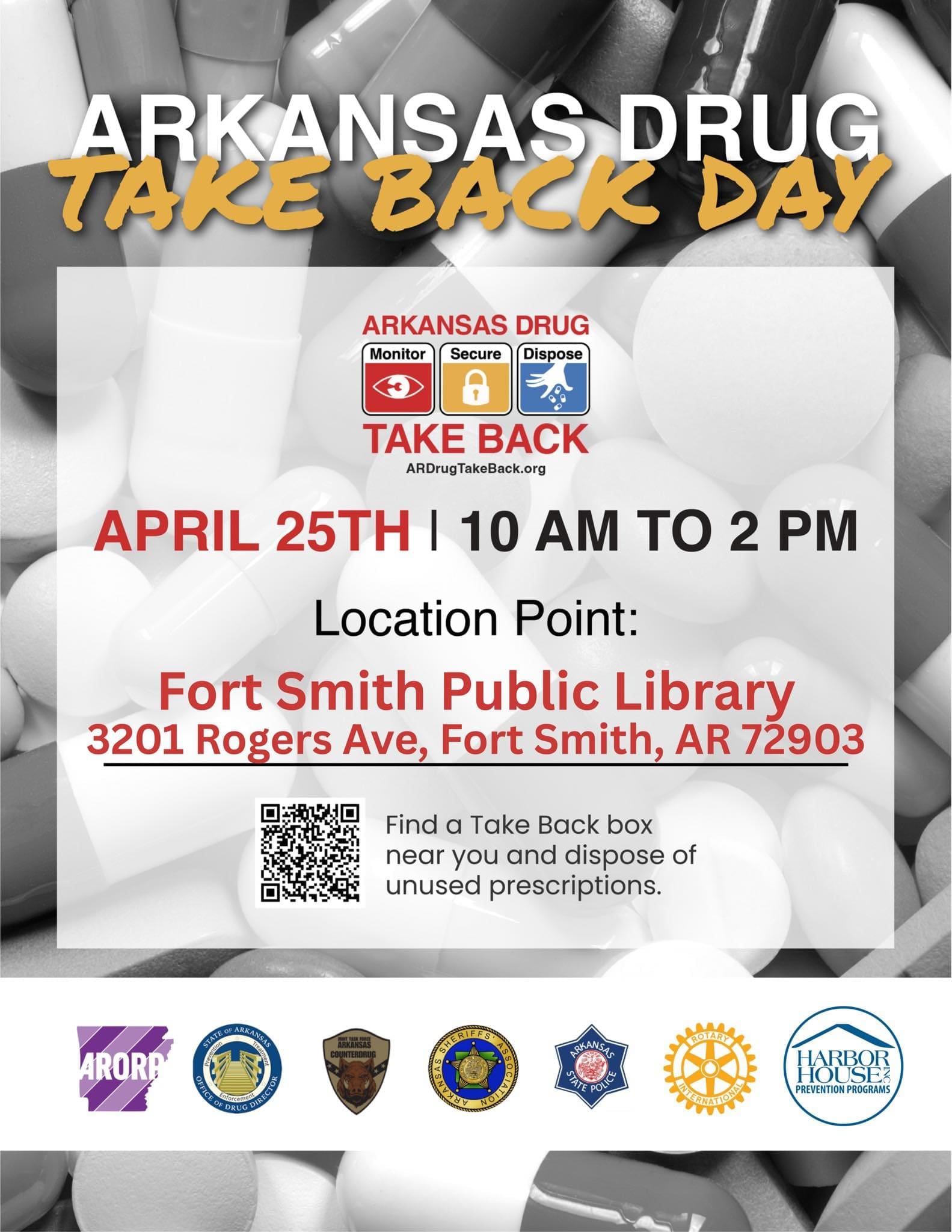 Arkansas Drug Take Back Day - Harbor House, Inc.
