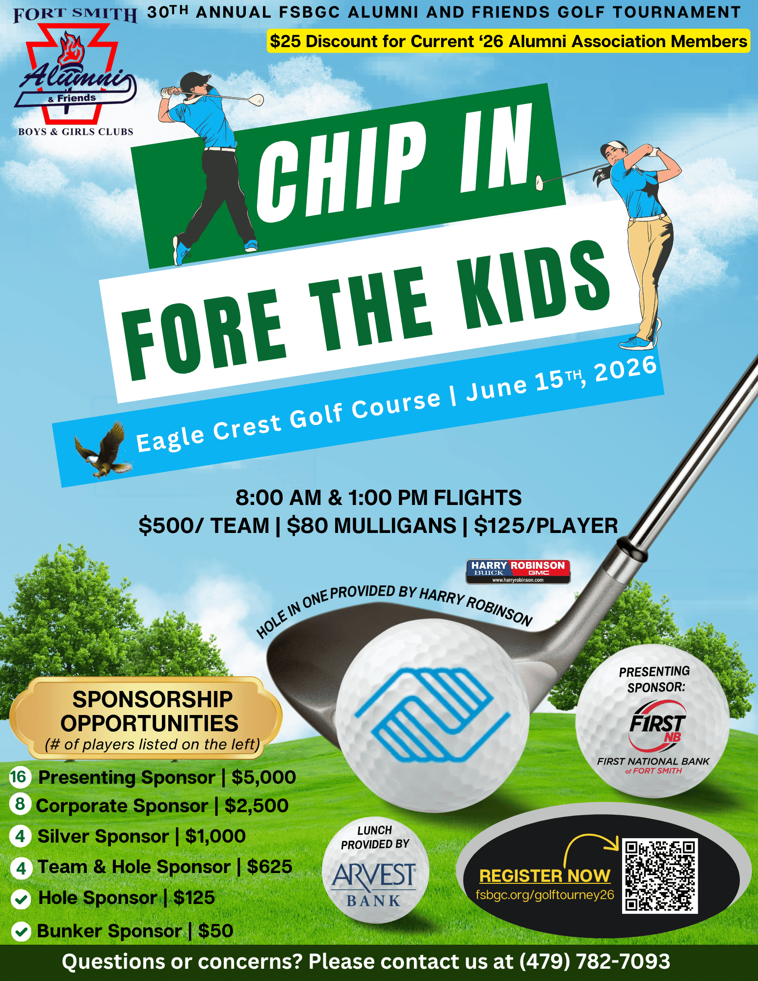 30th Annual Chip in Fore the Kids Golf Tournament - Fort Smith Boys & Girls Club