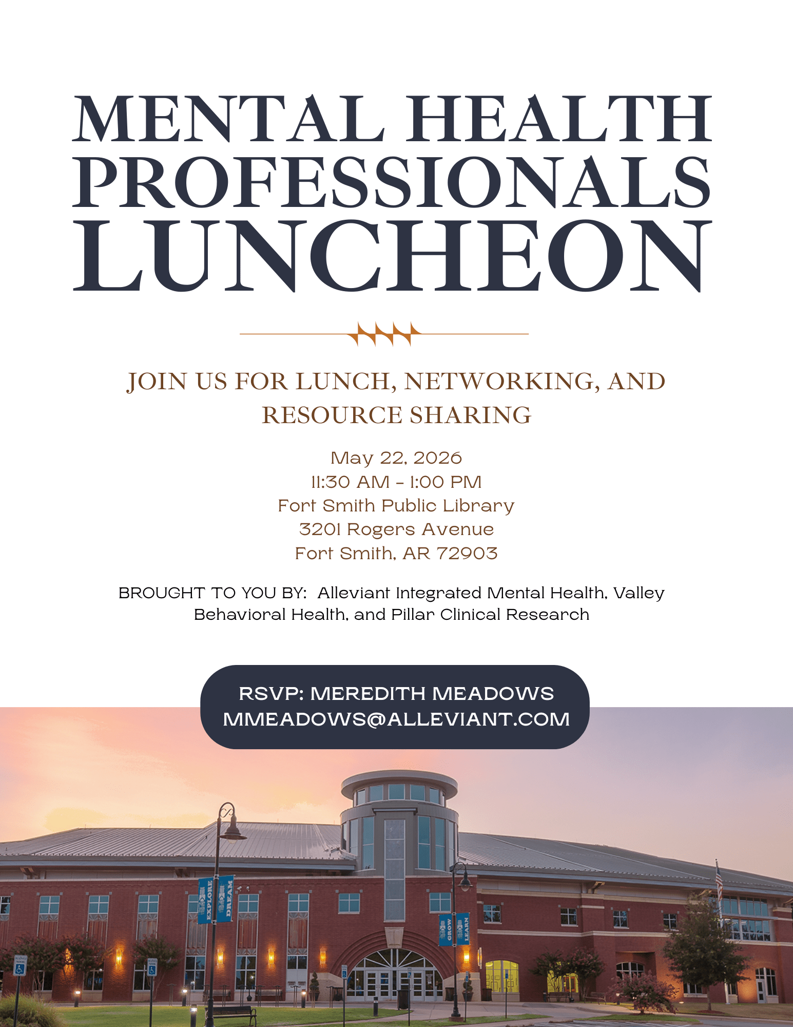 Mental Health Professionals Luncheon
